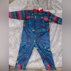 Childs play 2 Multicolor Halloween costume size 2T 🎃